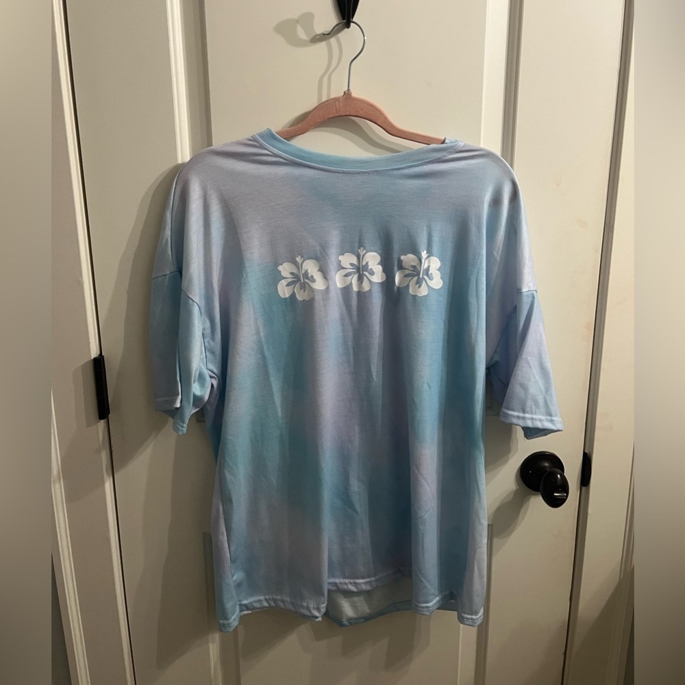 Tie-Dye Eucalyptus T-Shirt
